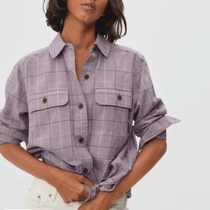 Everlane plaid shirt